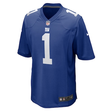  Nike Malik Nabers Royal  2024 NFL Draft First Round Pick Player Game Jersey