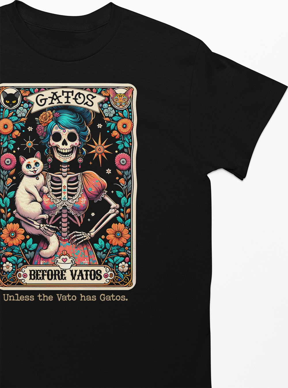 Gatos Before Vatos Loteria OG T-Shirt