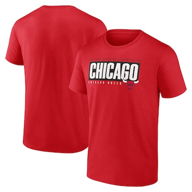  Fanatics Red  Box Out T-Shirt