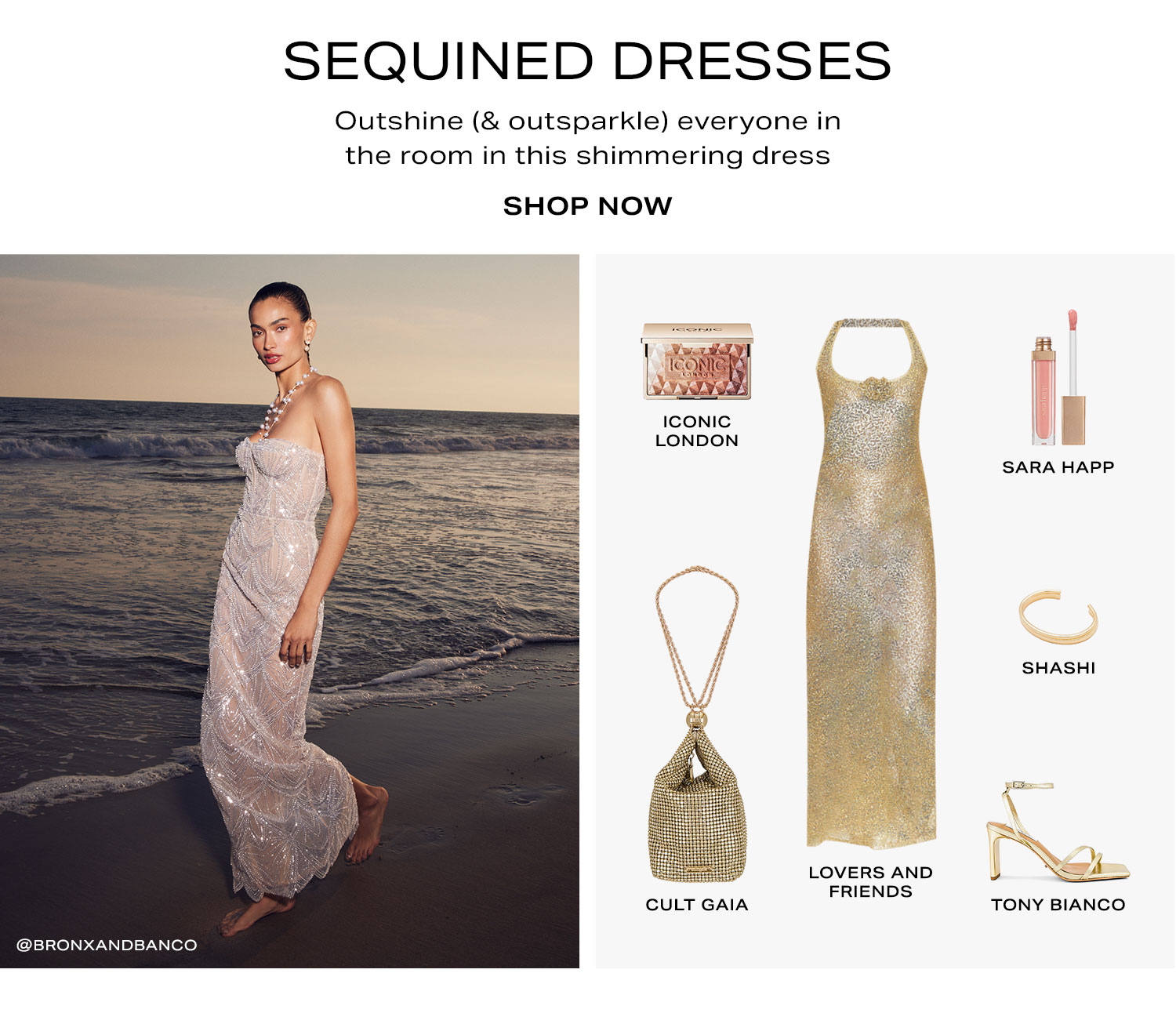 Sequined Dresses: Outshine (& outsparkle) everyone in the room in this shimmering dress - Shop Now