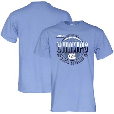  Blue 84  Carolina Blue  2024 ACC  Basketball Regular Season Champions T-Shirt