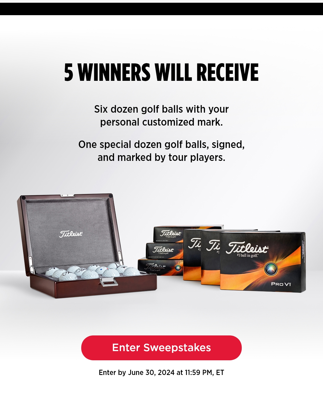 How Do You Mark Your Titleist Sweepstakes