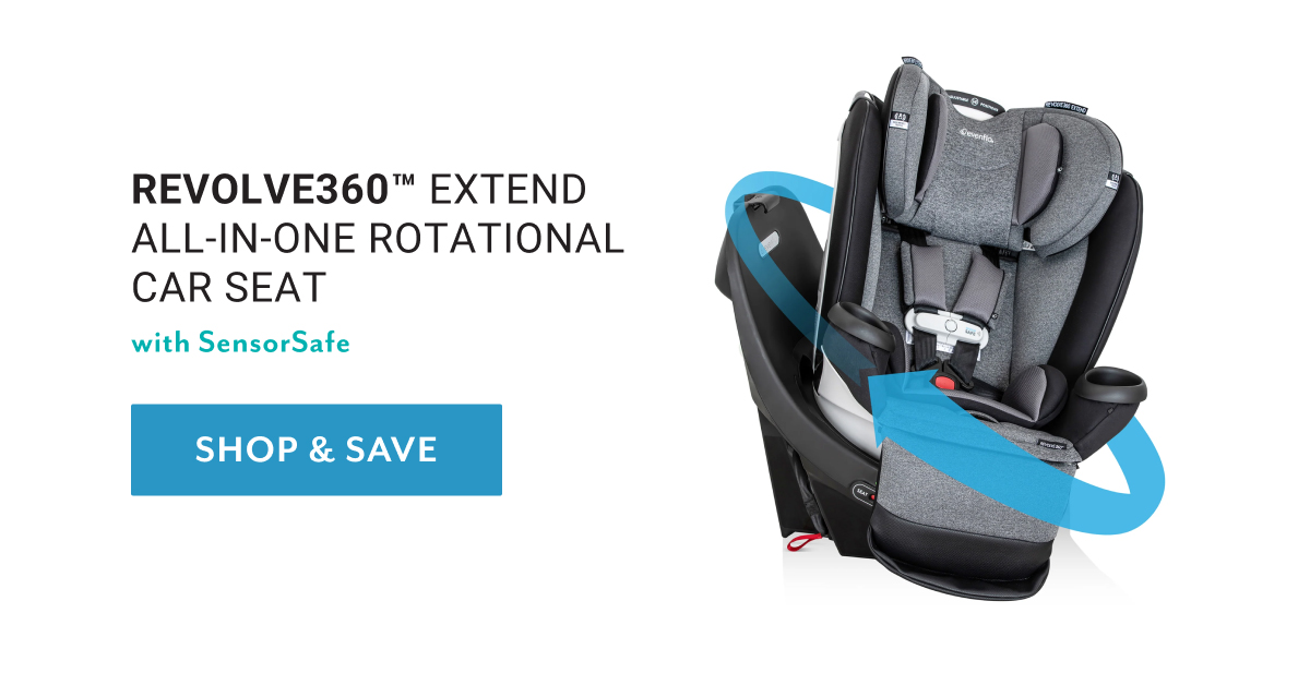 Revolve360â„¢ Extend All-in-One Rotational Car Seat with SensorSafe | SHOP & SAVE