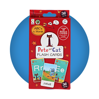 36-ct. Pete the Cat flash cards