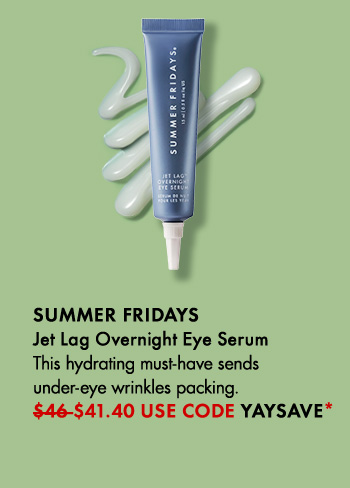 Summer Fridays Jet Lag Overnight Eye Serum