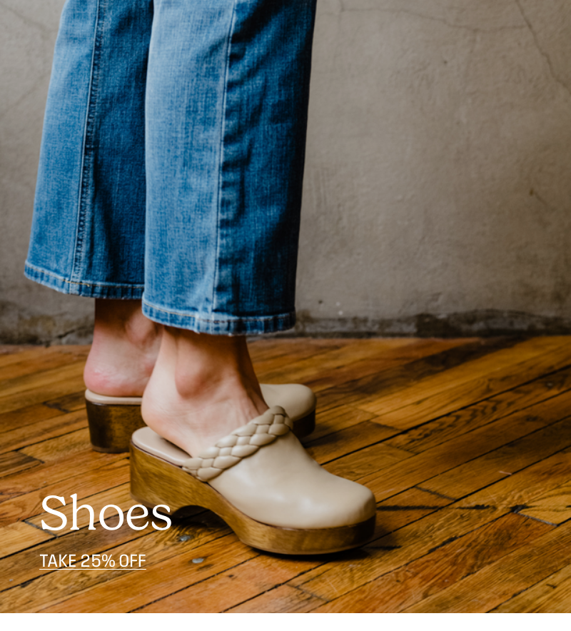 Shop 25% off Shoes