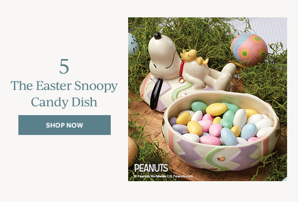 5  The Easter Snoopy Candy Dish  [SHOP NOW]