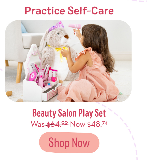 Shop Wooden Beauty Salon Play Set