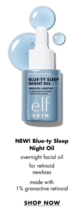 New! Blue-Ty Sleep Night Oil - for retinoid newbies