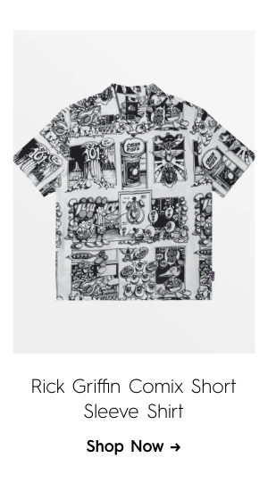 Rick Griffin Comix Short Sleeve Shirt