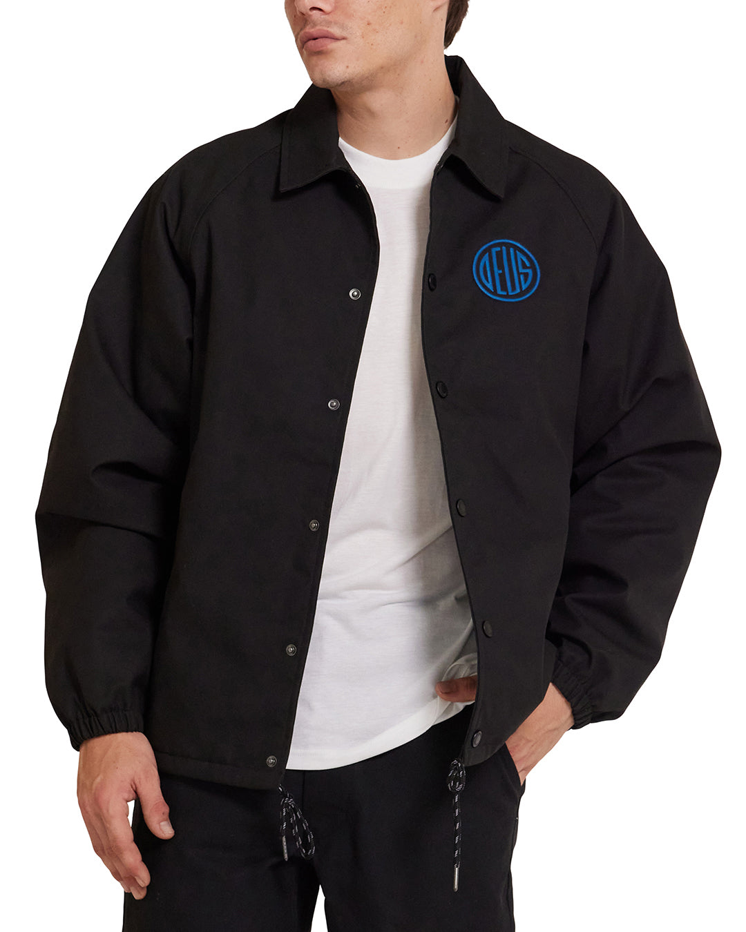 Image of Pill Logo Coach Jacket - Black