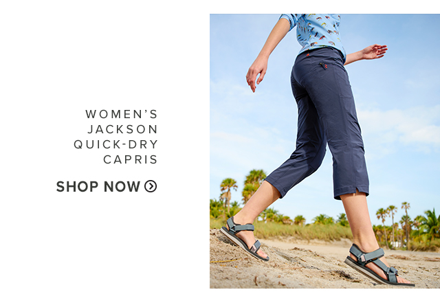 Women's Jackson Quick-Dry Capris Shop Now