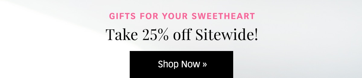 Save 25% Sitewide »