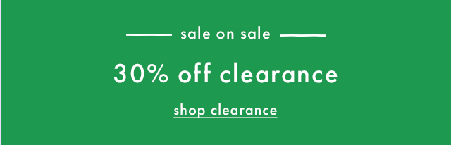 sale on sale | 25% off clearance | shop clearance