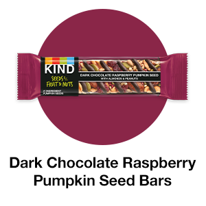 Dark Chocolate Raspberry Pumpkin Seed Nut Bars