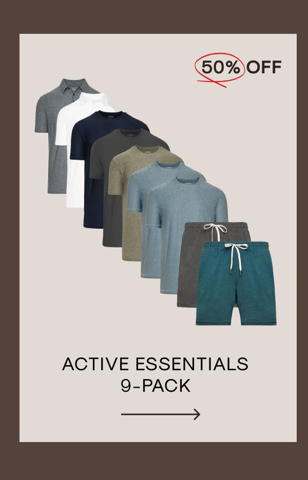 Active Essentials 9-Pack