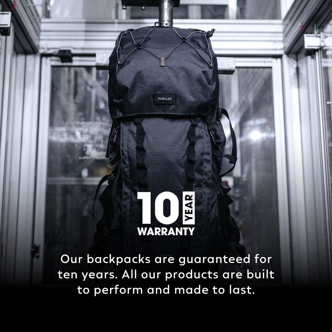 Our backpacks are guaranteed for ten years. All our products are built to perform and made to last.