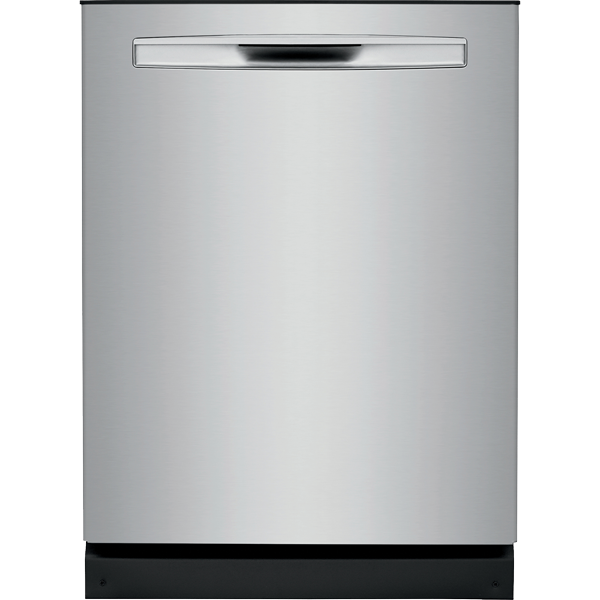 Frigidaire Gallery 49 dBA Hidden Control Dishwasher in Stainless Steel with Dual OrbitClean® Wash System