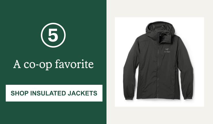 5. A co-op favorite. SHOP INSULATED JACKETS