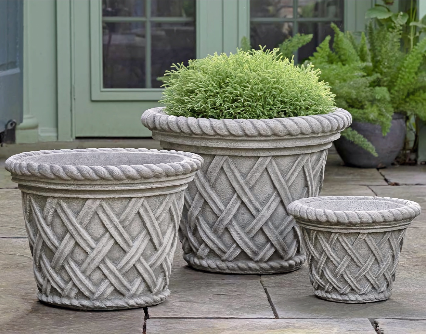 English Weave Planter