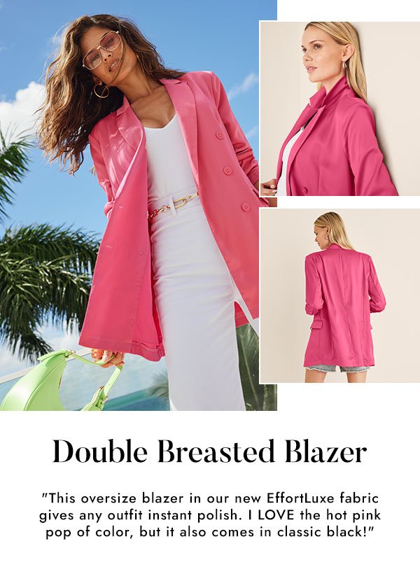 Double Breasted Blazer