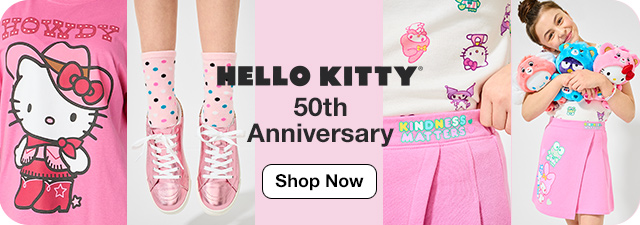 Hello Kitty 50th Anniversary. Shop Now