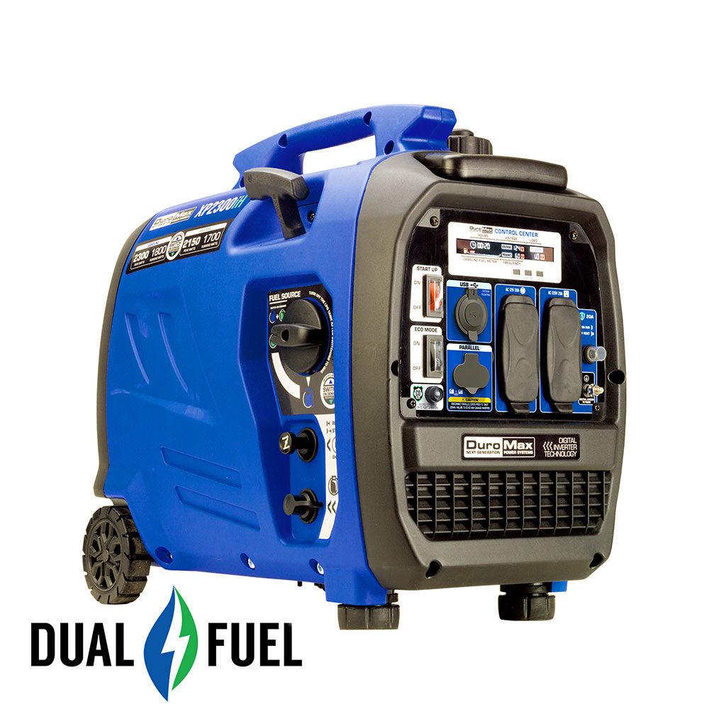 Image of 2,300 Watt Dual Fuel Portable Inverter Generator w/ CO Alert