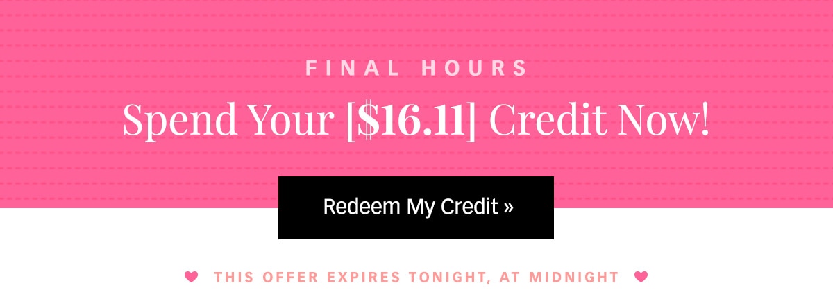 Expires Tonight! Use Your [$16.11] Credit »