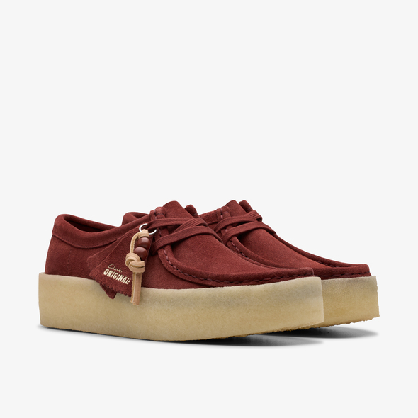 Wallabee Cup Deep Red