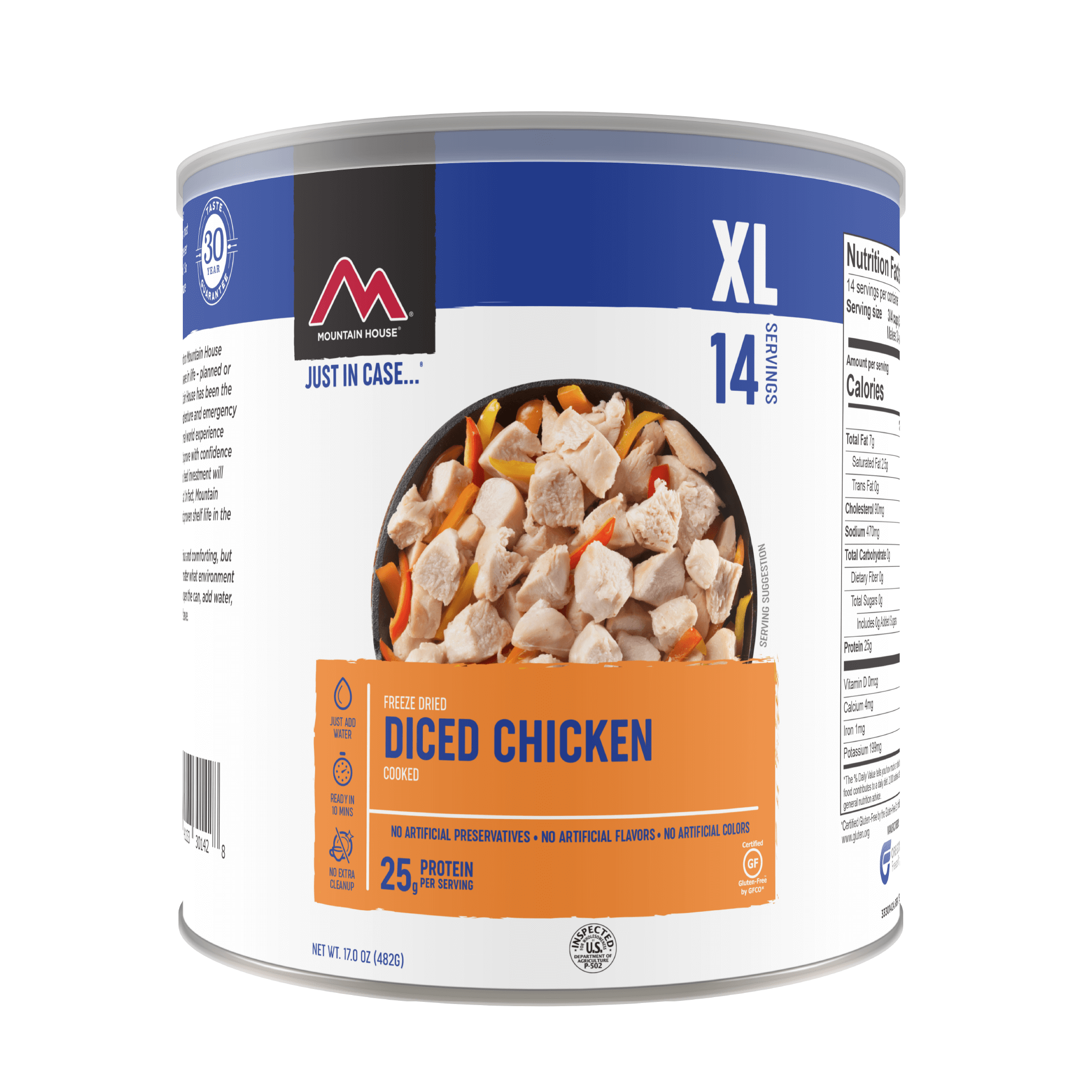 Image of Diced Chicken - #10 Can