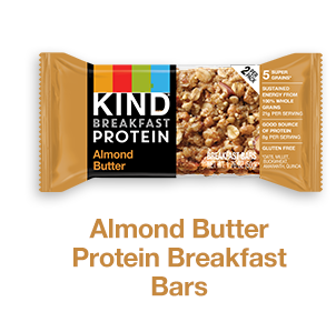 Almond Butter Protein Breakfast Bars