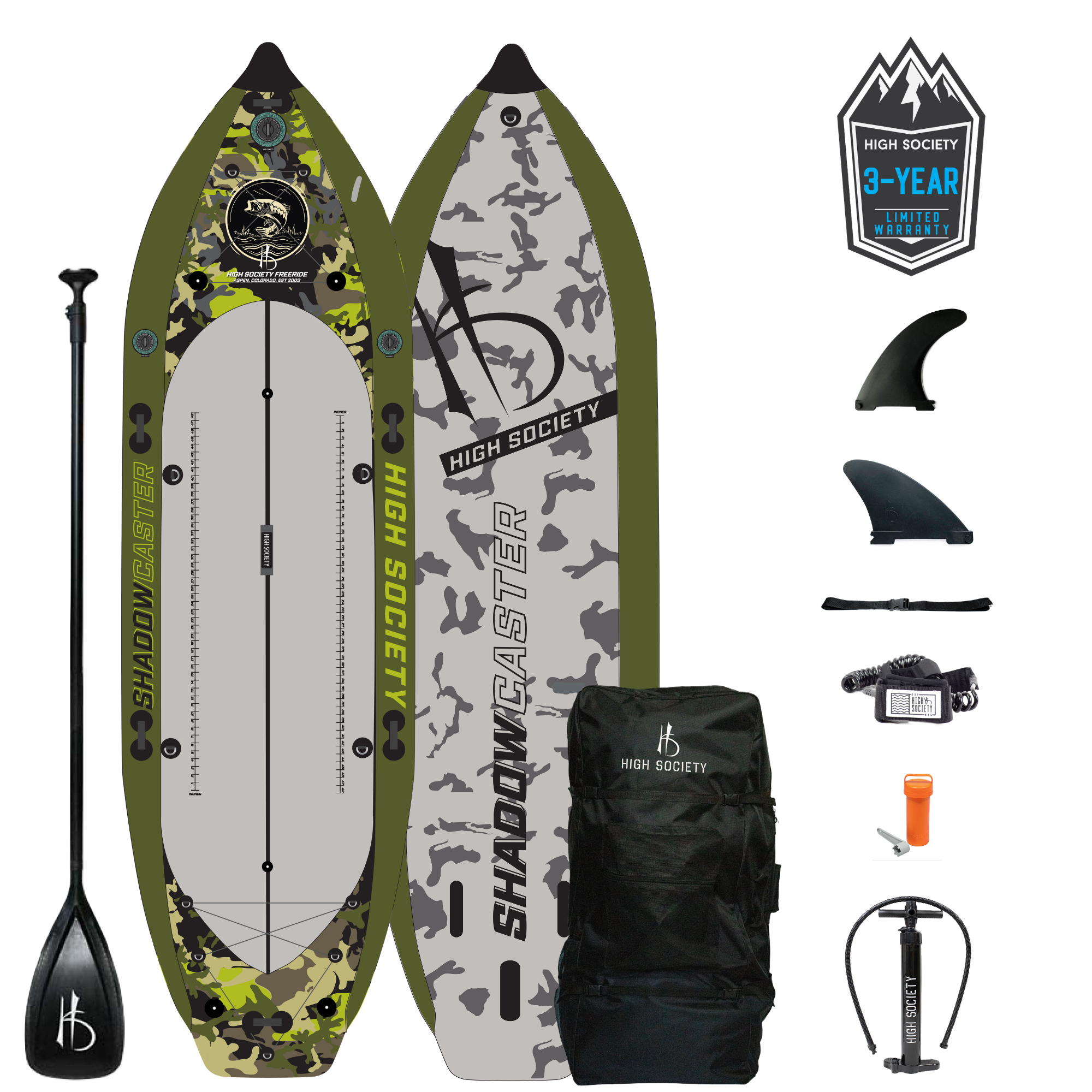 Image of Shadowcaster Inflatable Paddle Board Package