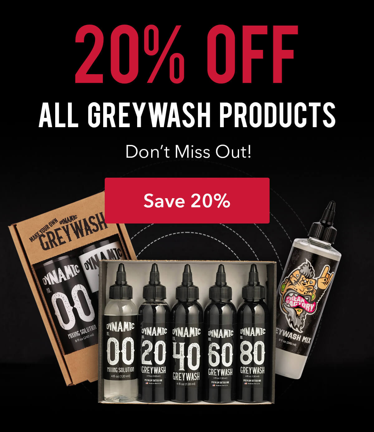 20% OFF All Greywash Products – Don’t Miss Out!