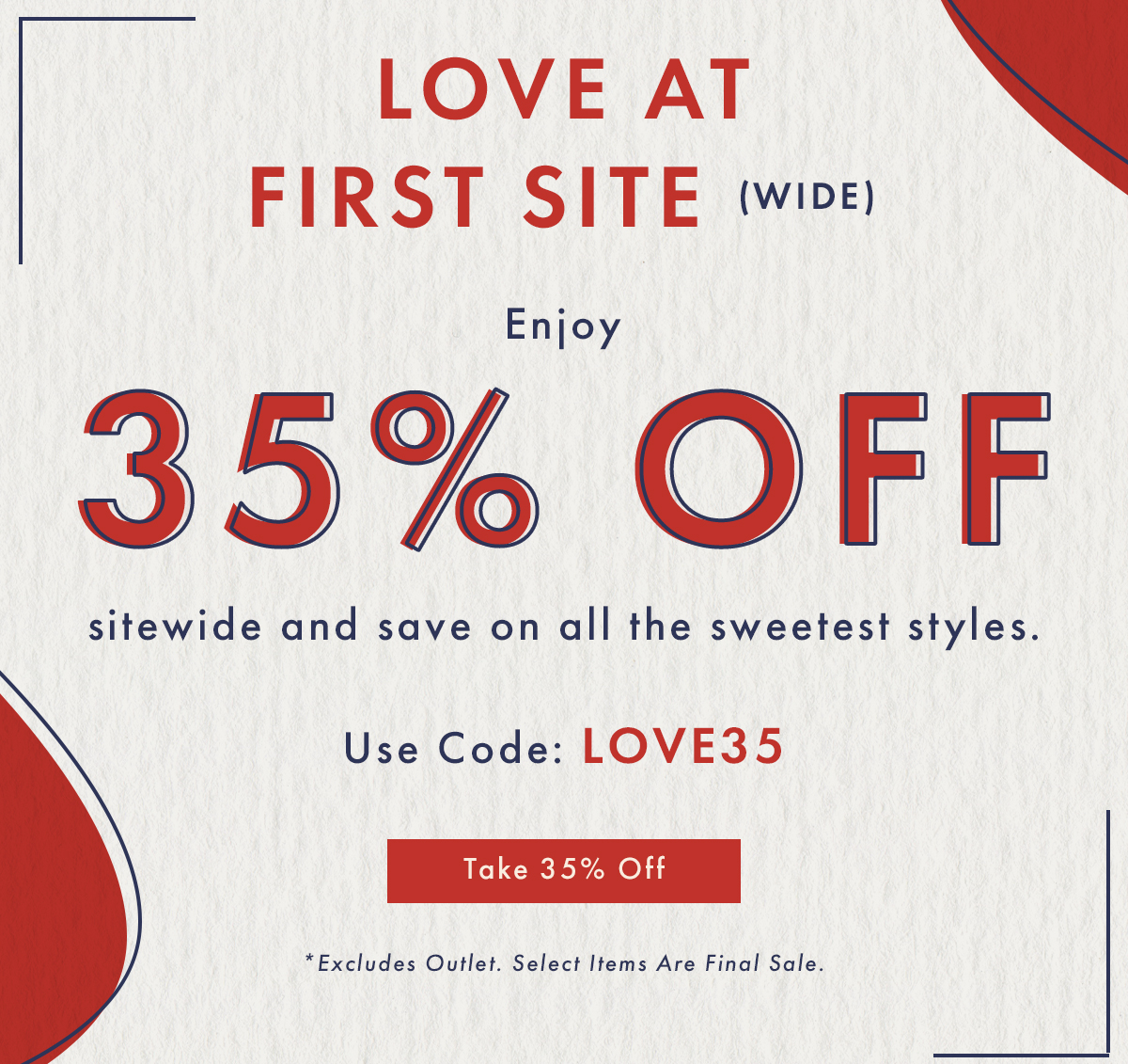 Love at First Site (Wide) | Take 35% Off