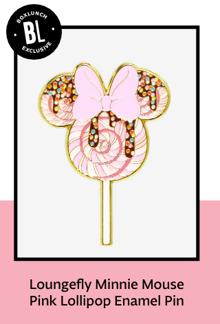 Loungefly Minnie Mouse Pink Lollipop Enamel Pin