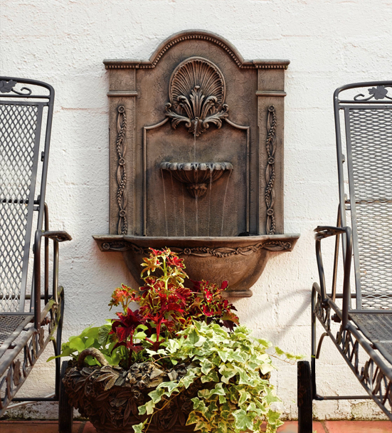 Venetian Cortile Wall Fountain