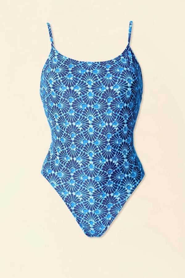 Xirena Devin Onepiece - Sea Shells Blue