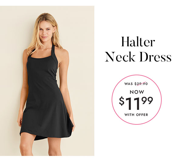 Halter Neck Dress