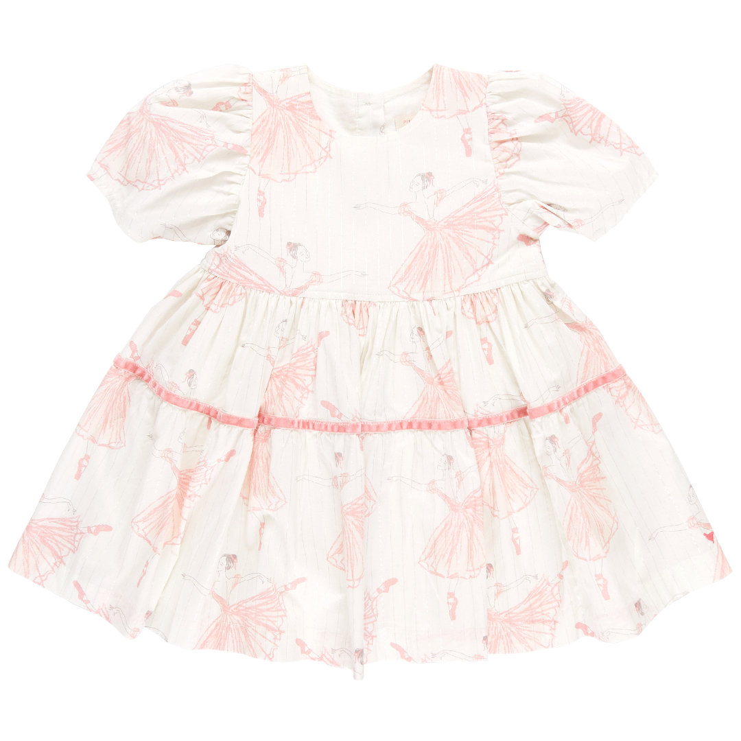 Image of Girls Meredith Dress - Ballerinas