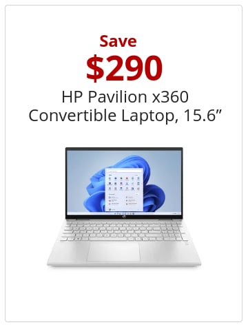 Save $270 on HP Convertible laptop