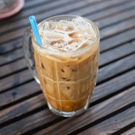 Bourbon Crunch Iced Latte