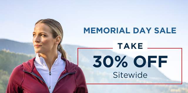 Memorial Day Sale - Take 30% Off Sitewide