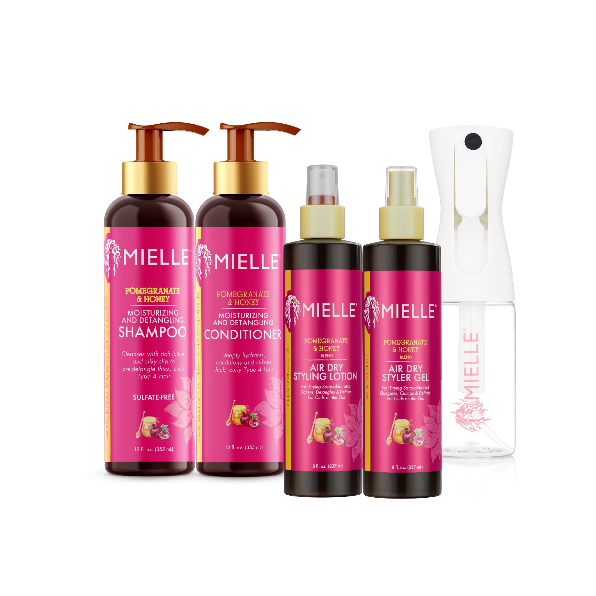 Image of Pomegranate & Honey Wash and Go Bundle