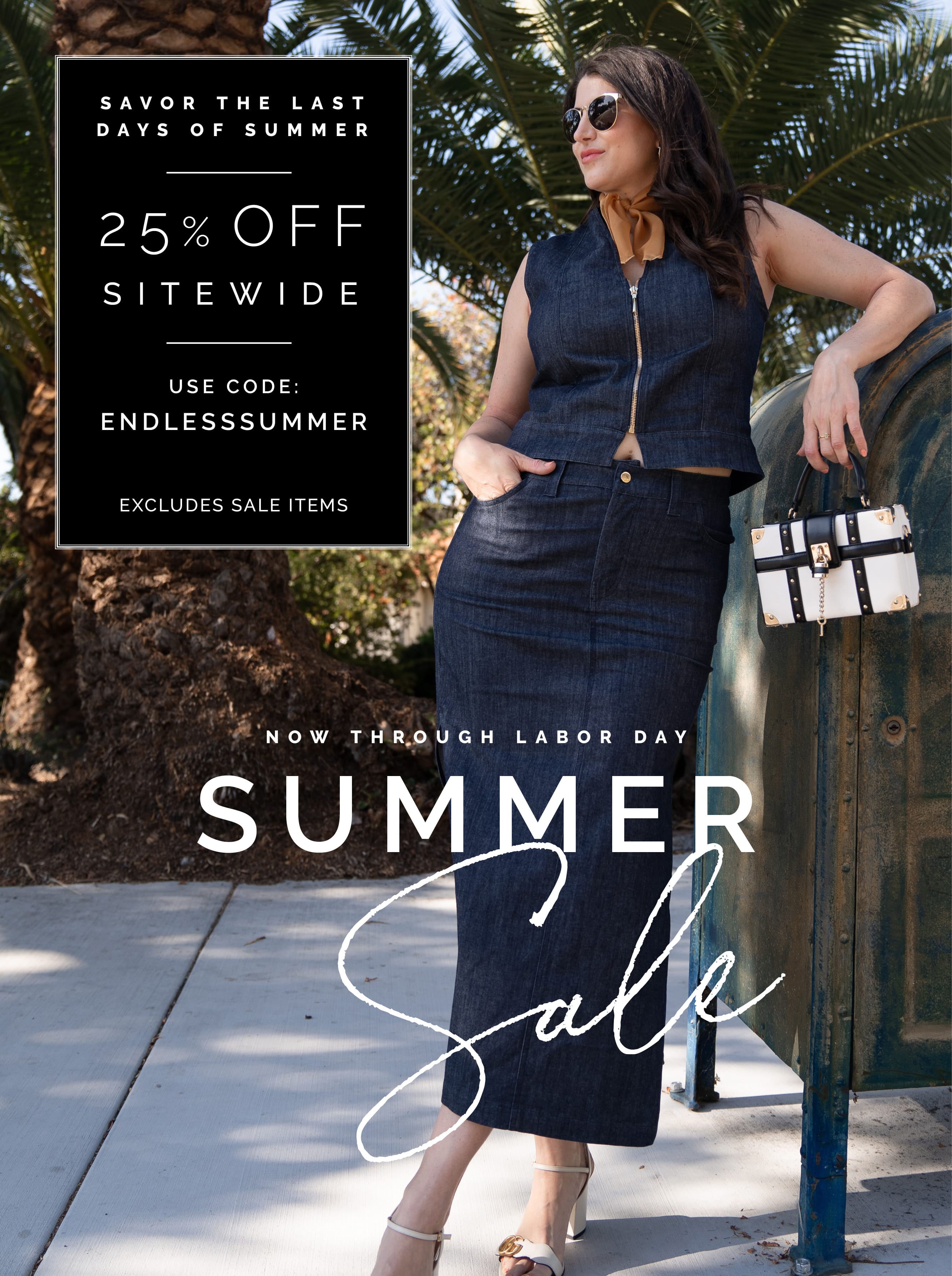 The Summer Sale: 25% off Sitewide