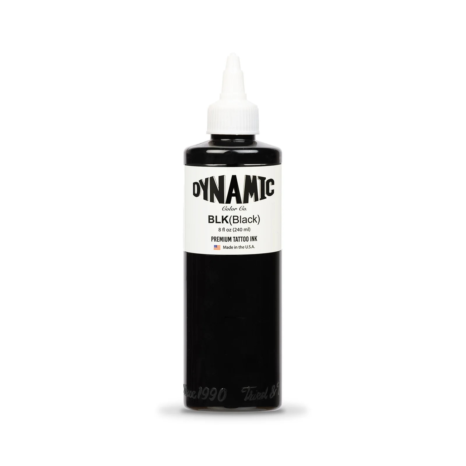 Black Tattoo Ink - 8 oz. Bottle