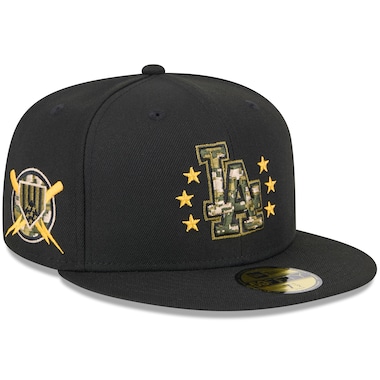  New Era  Black  2024 Armed Forces Day On-Field 59FIFTY Fitted Hat