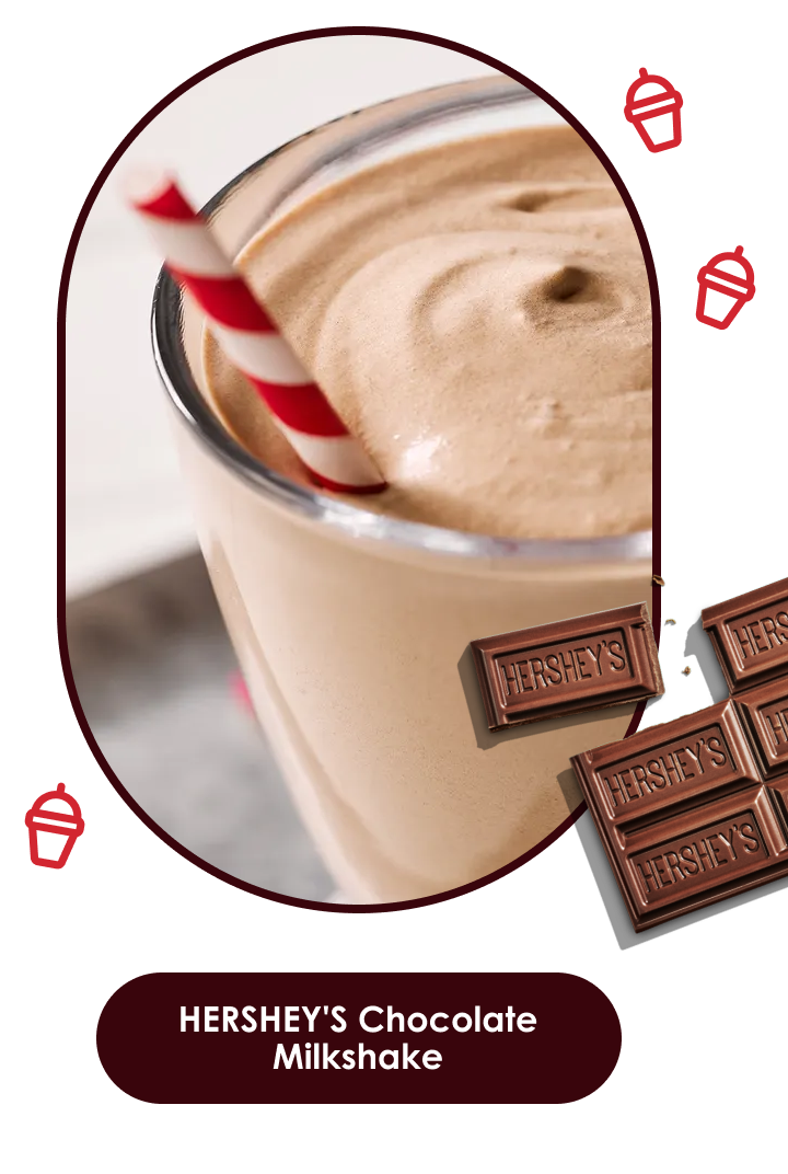 HERSHEY'S Chocolate
                                    Milkshake