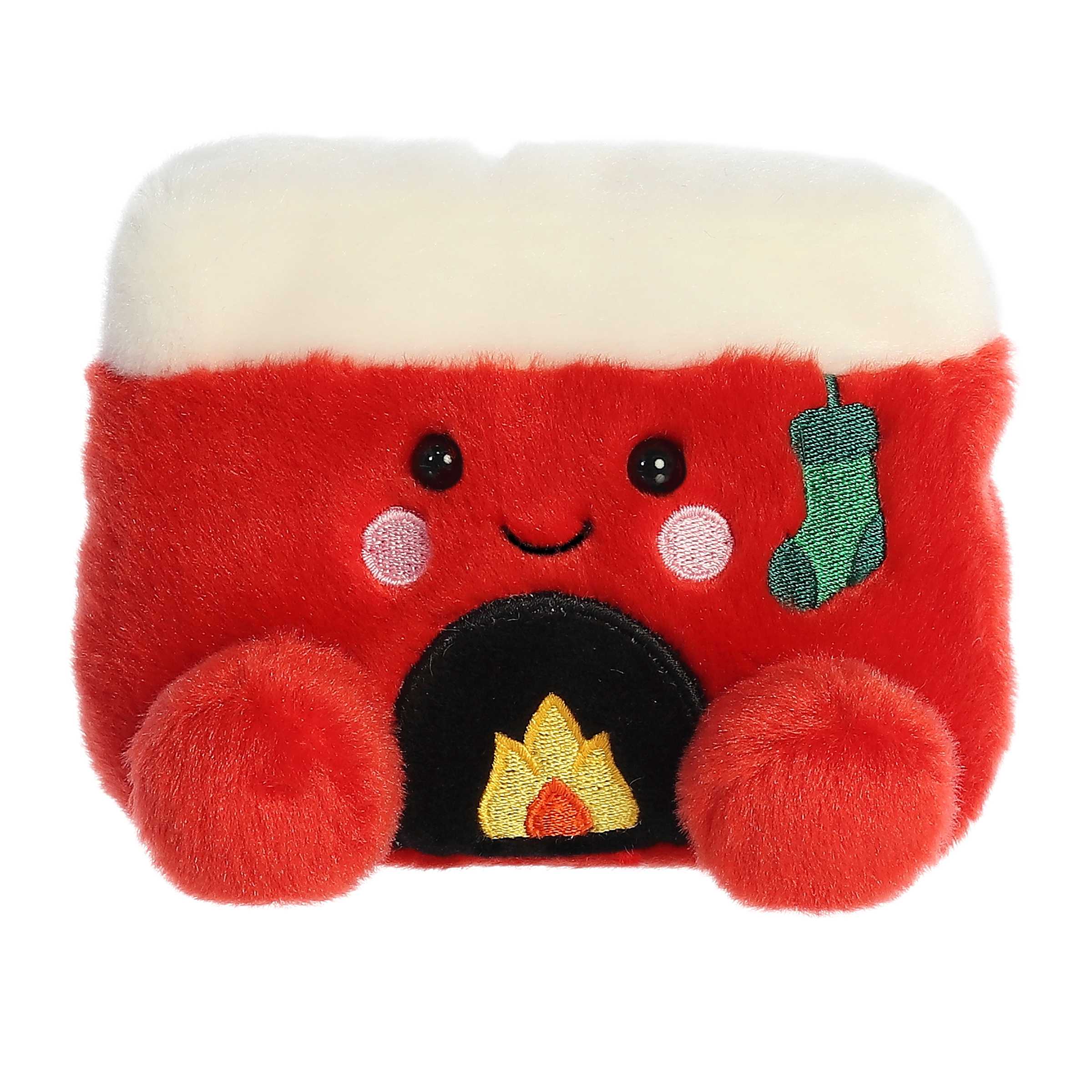 Palm Pals 5 Inch Cozy the Fireplace Christmas Plush Toy