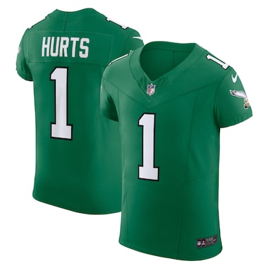  Nike Jalen Hurts Kelly Green  2nd Alternate Vapor F.U.S.E. Elite Jersey