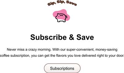 Subscribe & Save